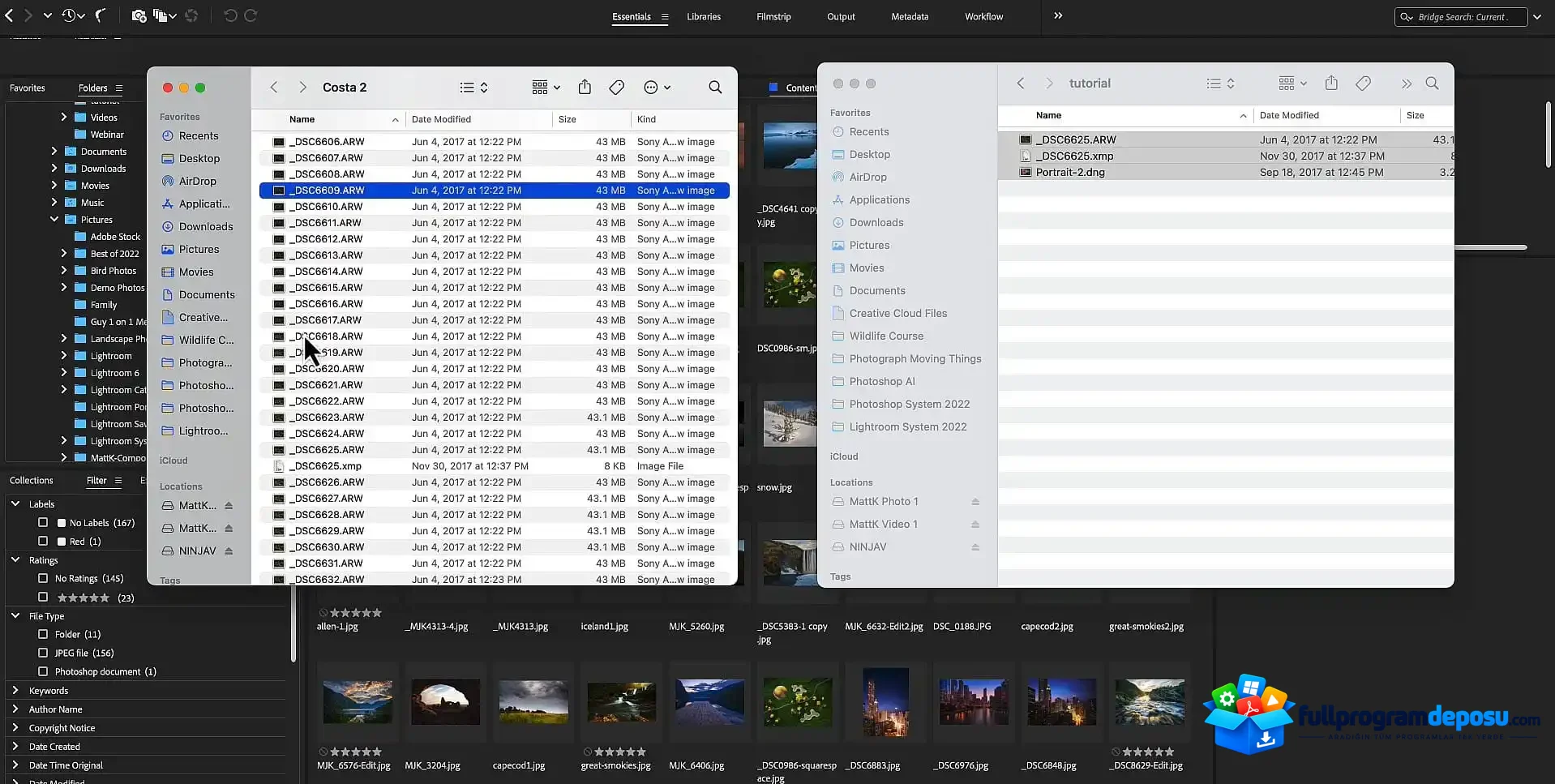 Adobe Bridge 2026 v16.0 Full Türkçe İndir (Ücretsiz) ekran görüntüsü