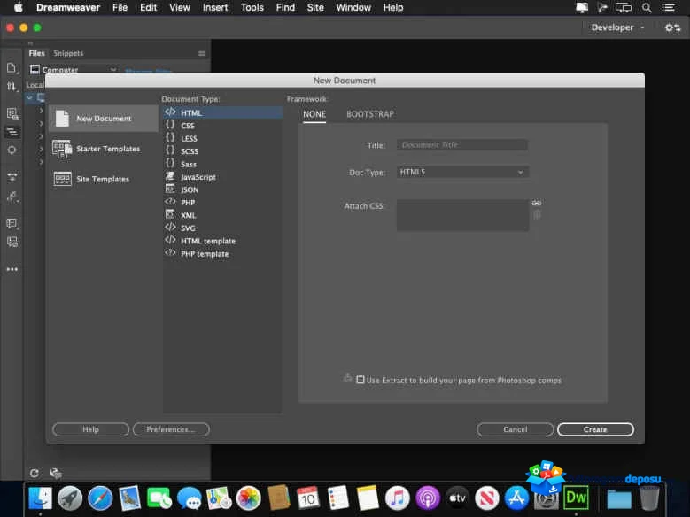 Adobe Dreamweaver 2021 v21.8 Full Türkçe İndir ekran görüntüsü