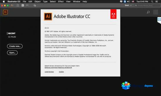 Adobe Illustrator CC 2018 macOS Full İndir ekran görüntüsü