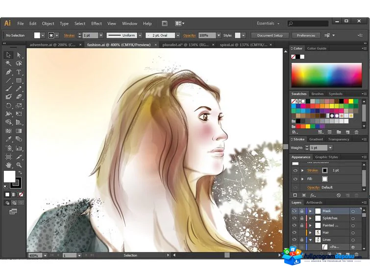 Adobe Illustrator CS6 Full Türkçe İndir ekran görüntüsü