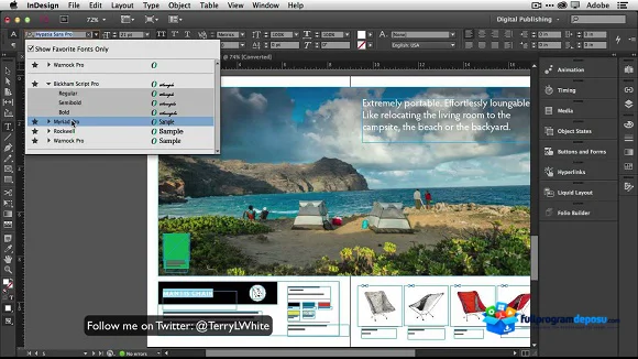 Adobe InDesign CC 2017 v12.1 Full Türkçe İndir ekran görüntüsü