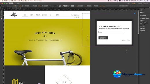 Adobe Muse CC 2017 Full Türkçe İndir ekran görüntüsü
