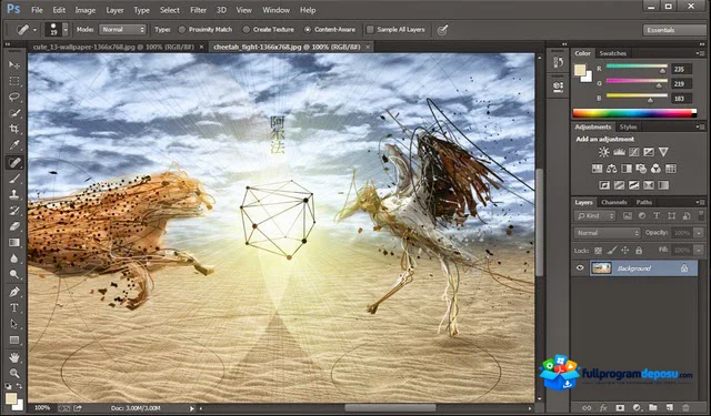 Adobe Photoshop CC 2014 v15.2.4 Full İndir ekran görüntüsü