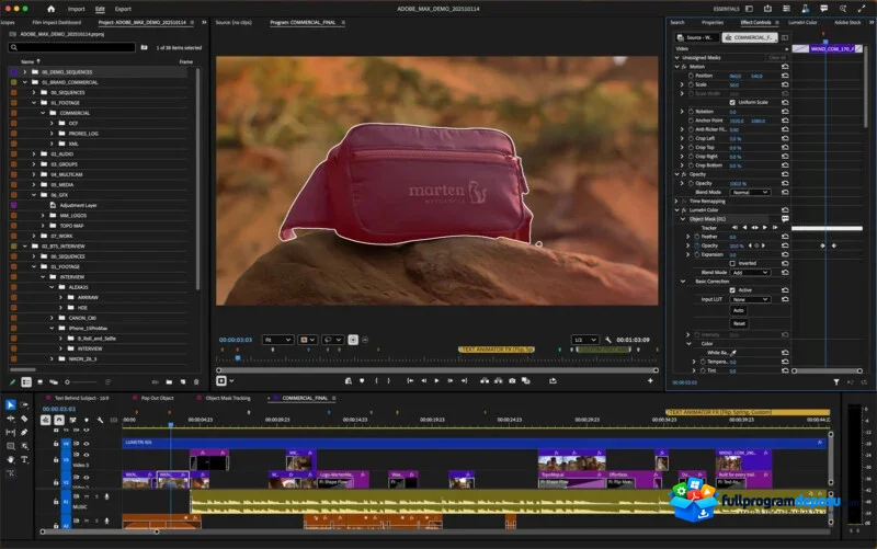 Adobe Premiere Pro 2026 v26.3 Full İndir ekran görüntüsü