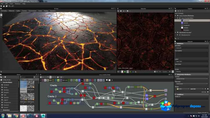 Adobe Substance 3D Designer v16.0 Full İndir ekran görüntüsü