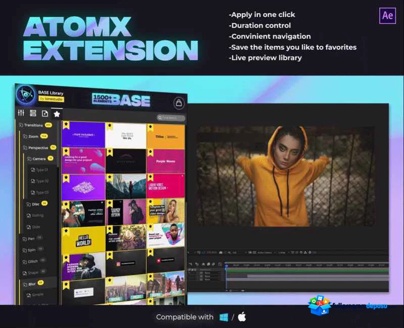 AtomX Graphics Pack İndir ekran görüntüsü