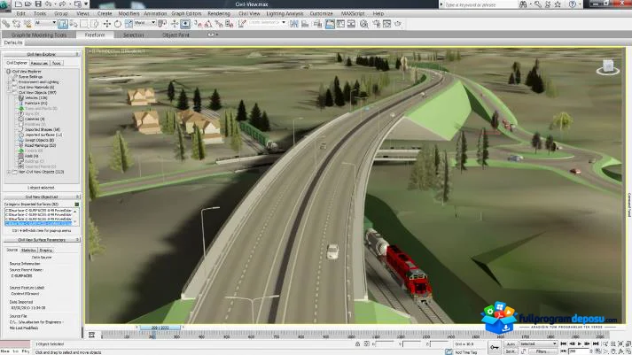 AutoCAD Civil 3D 2018 Full İndir ekran görüntüsü