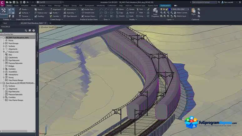 AutoCAD Civil 3D 2026 İndir – Full (x64) ekran görüntüsü