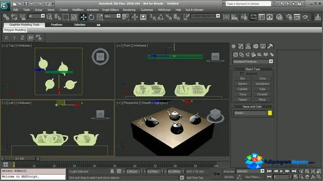 Autodesk 3ds Max 2010 İndir ekran görüntüsü