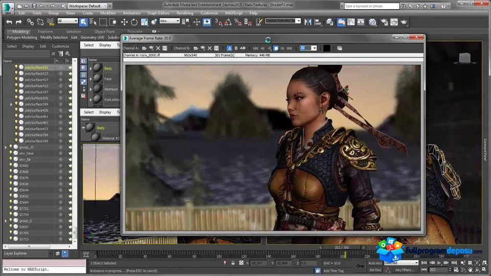 Autodesk 3ds Max 2017 İndir ekran görüntüsü