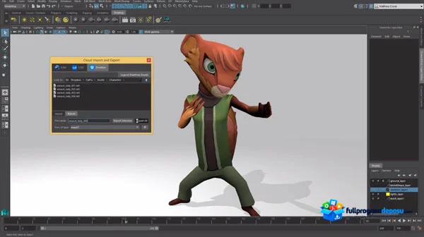 Autodesk Maya 2016 İndir ekran görüntüsü