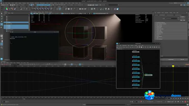 Autodesk Maya 2027 İndir – Full (x64) ekran görüntüsü
