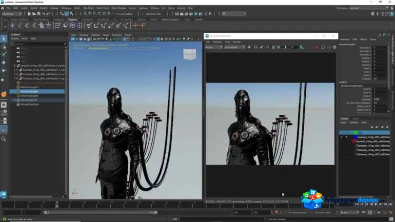 Autodesk Maya Creative İndir ekran görüntüsü