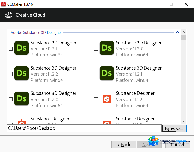 CCMaker (Adobe Korsan İndirme Aracı) Hakkında Bilgi ekran görüntüsü