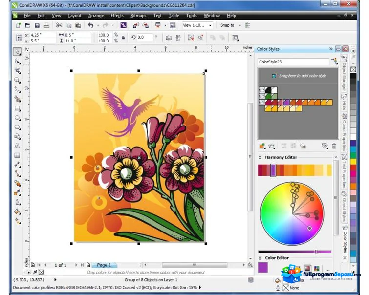 CorelDRAW X6 İndir ekran görüntüsü