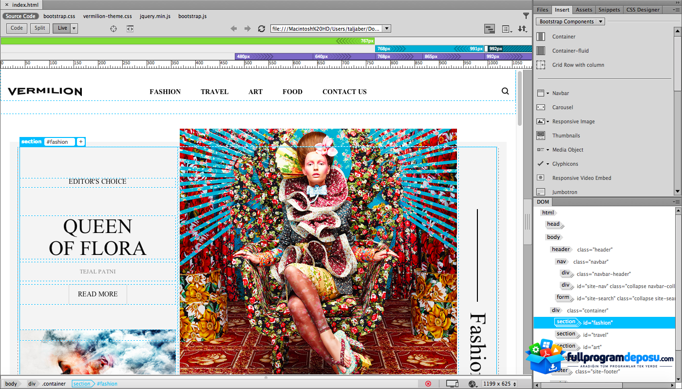 Dreamweaver CC 2015 Portable İndir ekran görüntüsü