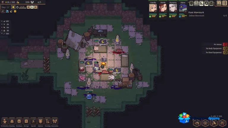Dungeon Settlers Fullİndir –  PC ekran görüntüsü