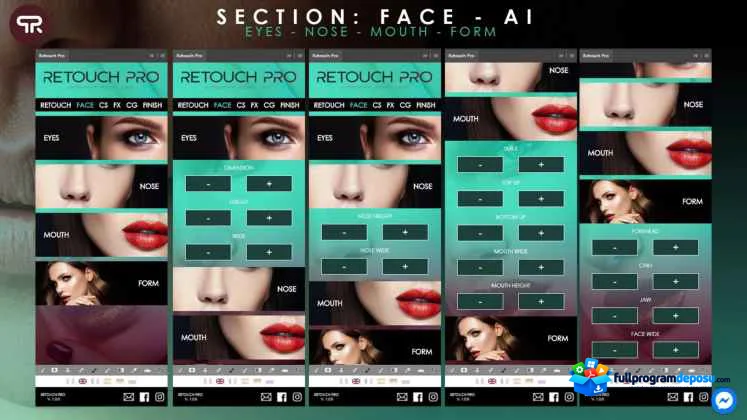 RetouchPro Panel v3.0.1 for Photoshop Full İndir ekran görüntüsü