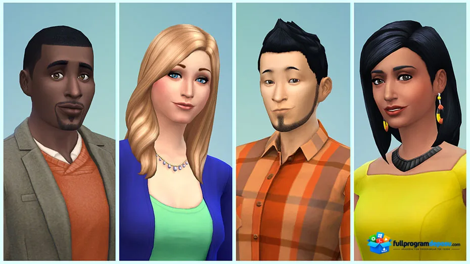 The Sims 4 Full İndir –Türkçe + DLC v1.128.90.1030S +Kit ekran görüntüsü