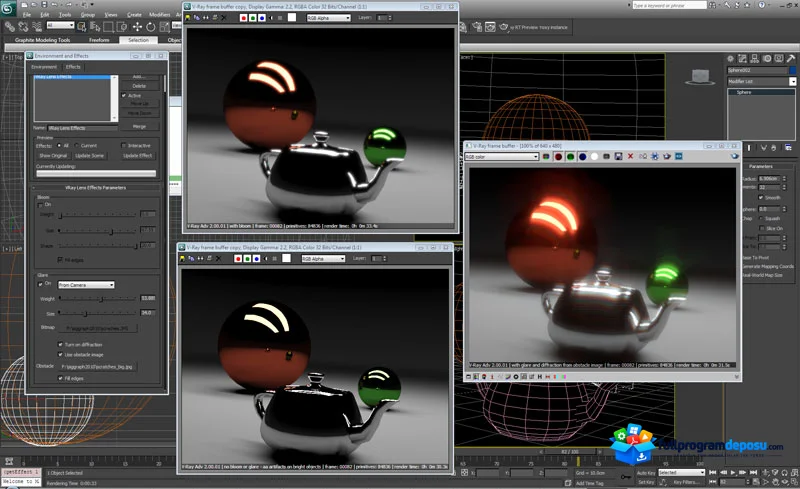 V-Ray 2.0 (SketchUp 2014) Arşivleri İndir ekran görüntüsü