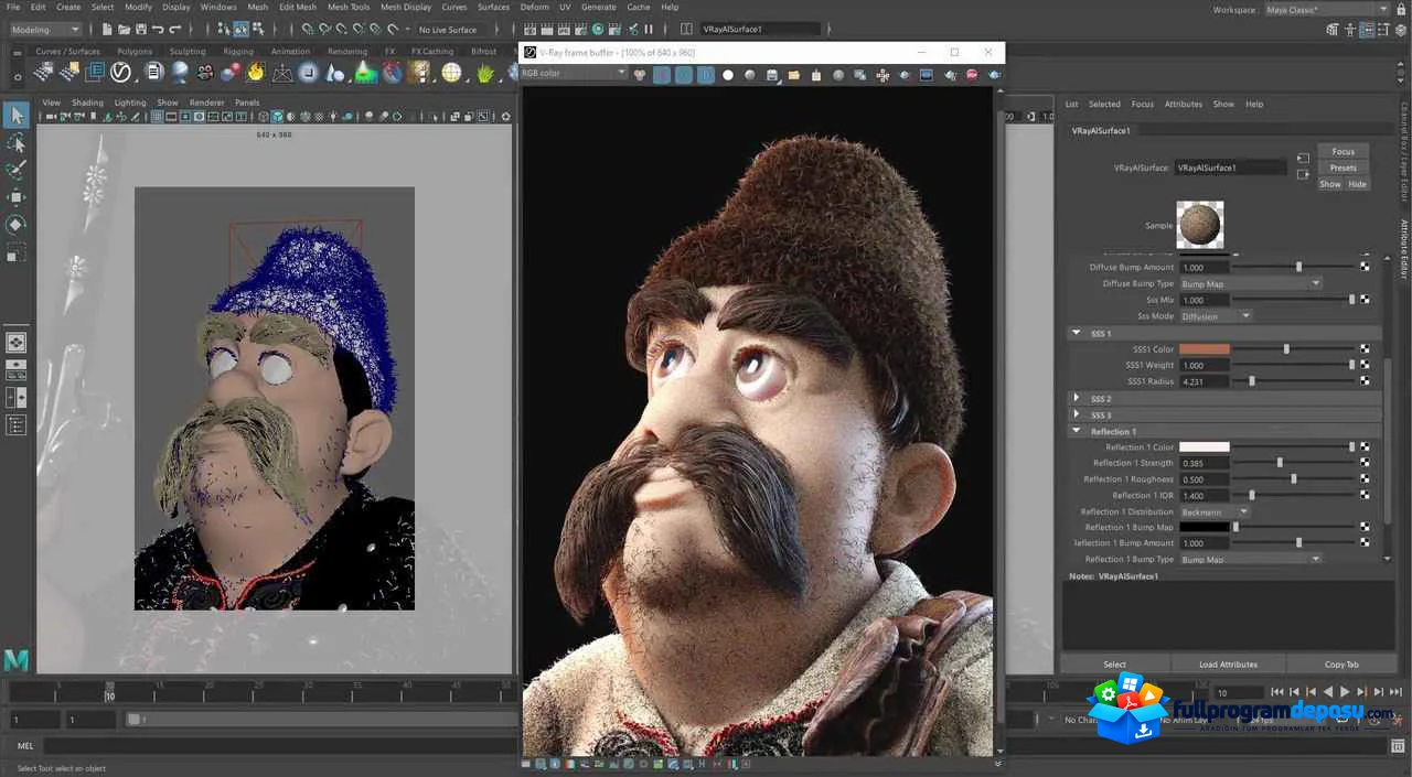 V-Ray Next (Maya) Arşivleri İndir ekran görüntüsü
