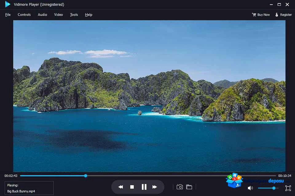 Vidmore Player İndir – Full (Blu-ray/4K Oynatıcı) ekran görüntüsü