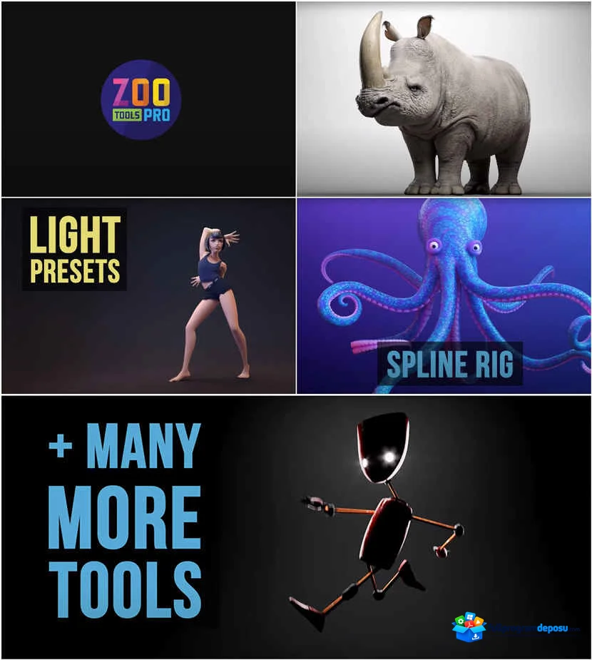 Zoo Tools Pro (Maya) İndir ekran görüntüsü